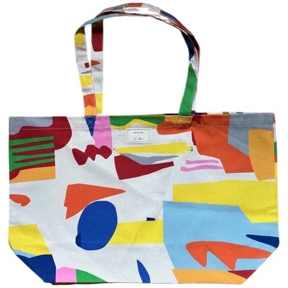 Sézane x G-Kero Tote Bag MultiCo Arty - NWT - Picture 5 of 5
